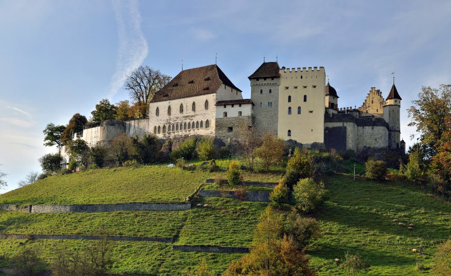 Schloss Lenzburg - Museum Aargau, Lenzburg, Switzerland, Switzerland